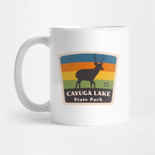 Cayuga Lake State Park New York Roaming Deer Mug